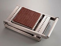【カット例】生チョコレートのブロックカット