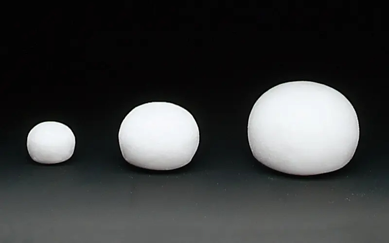 大きさの変更(10 – 140g)