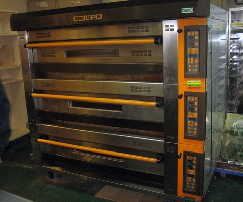 三幸機械 固定窯オーブン「ニューコンポ」 SRTC-GGG-31
